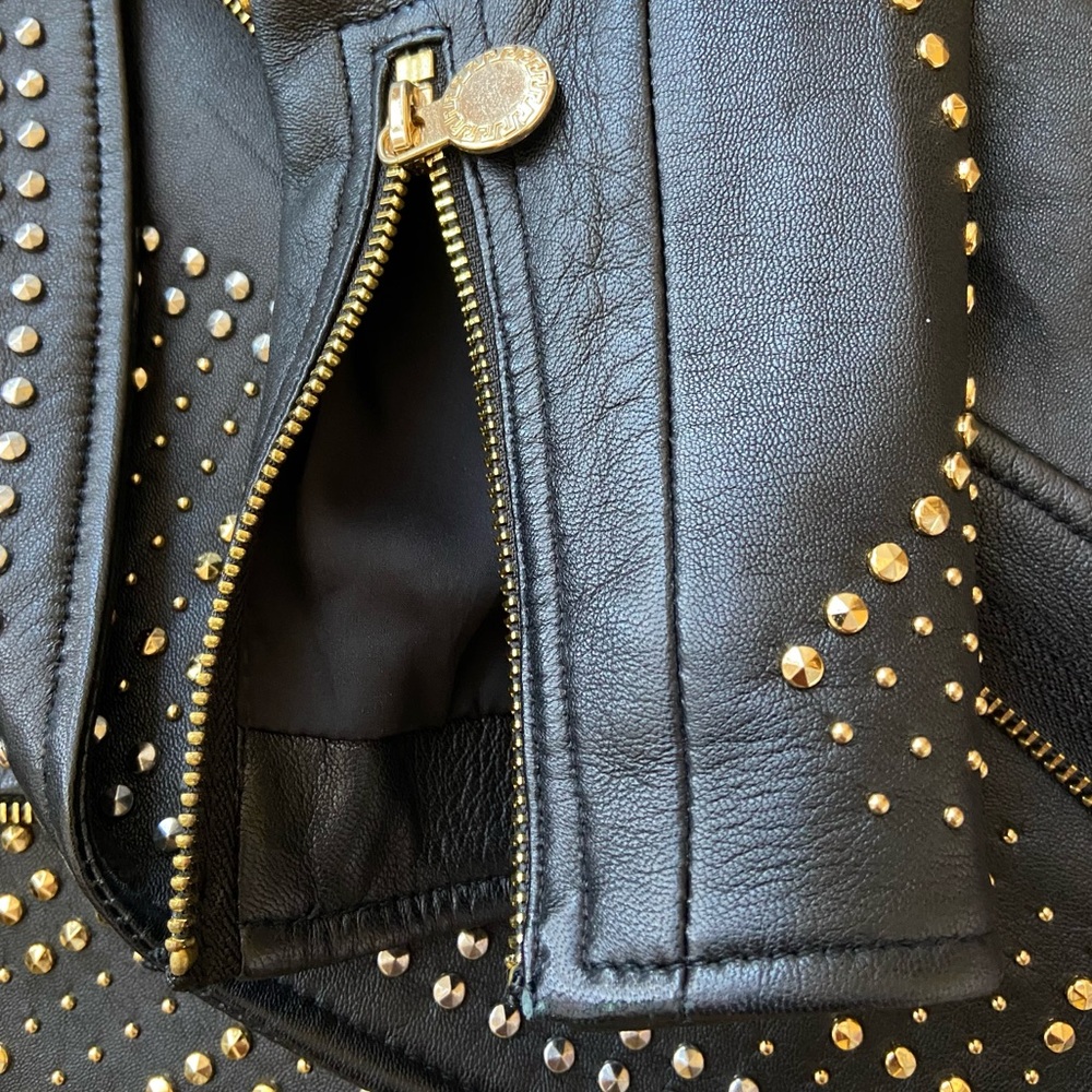 Versace for H&M Leather Biker Jacket - Picture 5 of 9